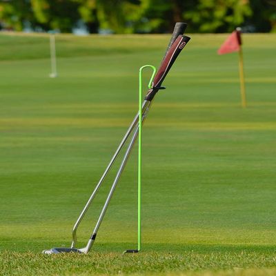 Bronwyck: Stepkick Caddy - The World's Premier Golf Club Stand/Holder. Clubs Grip Dry & Clean. When You Need it by Your Side on-The Fairway, Around the Green, The Driving Range, Practice Chipping Area