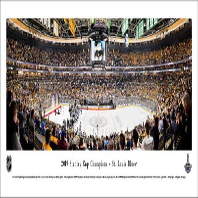 St. Louis Blues, 2019 Stanley Cup Champions - Unframed 40 x 13.5 Poster by Blakeway Panoramas
