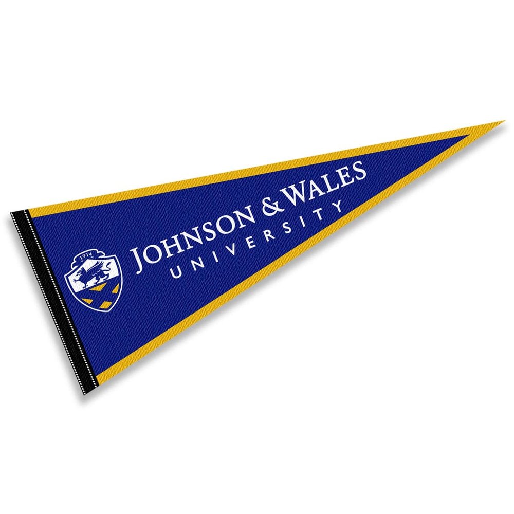 John and Wales Wildcats Wordmark Pennant
