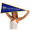 John and Wales Wildcats Wordmark Pennant view 4