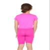 Janisramone Girls Shorts - Sports Cycling Shorts for Girls - Bike, Dance, Cycling Shorts for Kids Neon Pink view 4