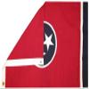 MWS 2x3 Embroidered State of Tennessee 2'x3' Premium 100% Cotton Flag Grommets view 3