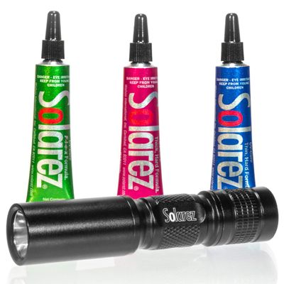 SOLAREZ UV Cure Fly Tie Fishing Pro Roadie Kit