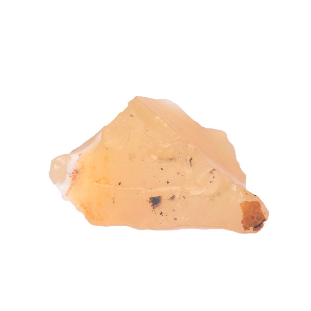 gemhub Raw Yellow Opal 20.00 Ct Healing Crystal, Rough Opal Crystal Schorl Natural Stone
