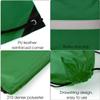 KUUQA 12 Pcs Drawstring Backpack Bag Bulk Reflective Backpack Dark Green String Bags Cinch Sack Backpack for Team Yoga Sport Gym Traveling view 3
