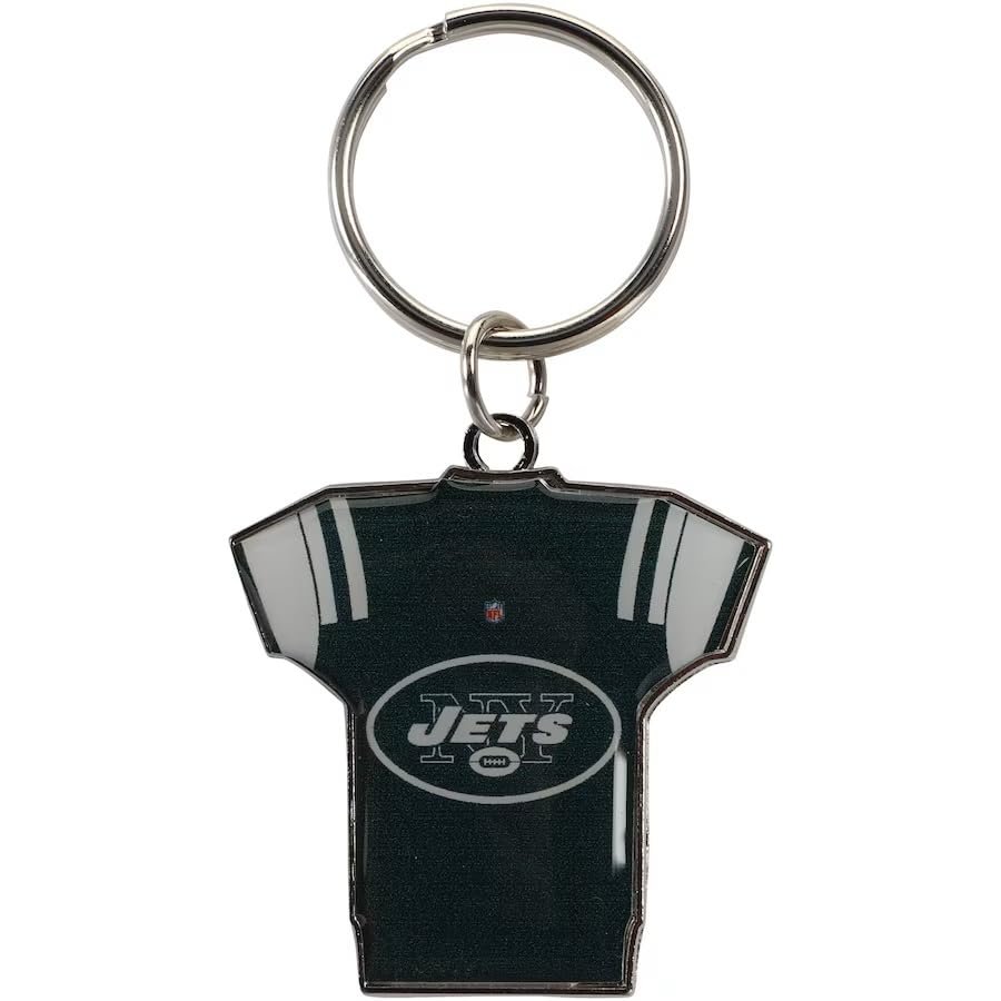 Aminco NFL New York Jets Home/Away Reversible Jersey Keychain