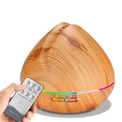 Anixl 500ML Remote Control Air Humidifier Essential Oil Diffuser Mist Maker