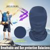 Achiou Ski Mask for Men Women, Summer Balaclava Face Mask, Shiesty Mask UV Protector Lightweight for Motorcycle Snowboard Navy view 3