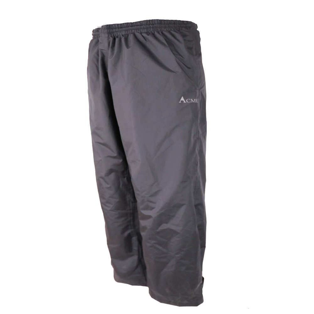 Acme Projects Mens Waterproof Rain Pants Breathable Lightweight Hiking Golf Fishing Shell10000mm/3000g Taped Seam Outdoor Black