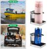 Amarine Made 2-Pack of Stainless Steel Folding Drink Holders Collapsible Cup Holder Marine Boat Caravan Car RV Trailer-Universal for Bottle,Mugs or Can, (2.56"-3.34" Holding Range) view 4