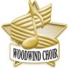 1"x 1" Woodwind Choir Pin, Enamel Music Pins Wonderful Woodwind Choir Pin for Musicians Gold 100 Pack view 1