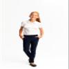 French Toast Girls Pull-on School Uniform Pants, Navy, 6X view 4