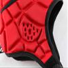 TUOYR Rugby Headgear 7 on 7 Soft Shell Padded Helmet Flag Football Headguard Adjustable Head Protector Training Lacrosse Soccer Goalkeeper Paintball Head Protection Fits (RED, Youth YM(51cm/20) view 4