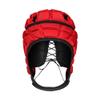 TUOYR Rugby Headgear 7 on 7 Soft Shell Padded Helmet Flag Football Headguard Adjustable Head Protector Training Lacrosse Soccer Goalkeeper Paintball Head Protection Fits (RED, Youth YS(48cm/18.9")) view 2