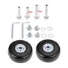 F-ber Suitcase Luggage Wheels Replacement Kit OD54mm ABEC 608zz Skate Inline Outdoor Skate Replacement, Set of (2) Wheels (OD:54 W:18 ID:6 Axles:30 & 35) view 2