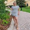 BTFBM Womens Summer Dresses 2026 Casual Bodycon Mini Dress Short Sleeve Crew Neck Mini Ruched Spring Beach Vacation Outfits(Stripe, Large) view 2