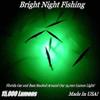 Bright Night Fishing 50 ft Cord Underwater Fishing Light,15,000 Lumen, Waterproof AC,300 Green LED Weighted Submersible Dock Boat Light, Fish Attractor view 2