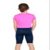 Janisramone Girls Shorts - Sports Cycling Shorts for Girls - Bike, Dance, Cycling Shorts for Kids Navy view 3