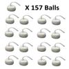 Ader Small Case Magnesium Carbonate Gym Chalk Ball 2 Lbs (6 Balls) view 2