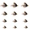 12 Bead Head Soft Hackle Pheasant Tail Mayfly Nymph Flies / Wet Flies for Trout Fly Fishing Flies Lure Assortment
