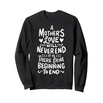 Mothers Day Gift Mama Mom Saying Quote Cute Lovely Sweatshirt