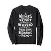 Mothers Day Gift Mama Mom Saying Quote Cute Lovely Sweatshirt view 1