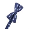 Carahere Mens Bow Tie Handmade Pre-Tied Fun Pattern Bow Ties for Men Light Blue view 4