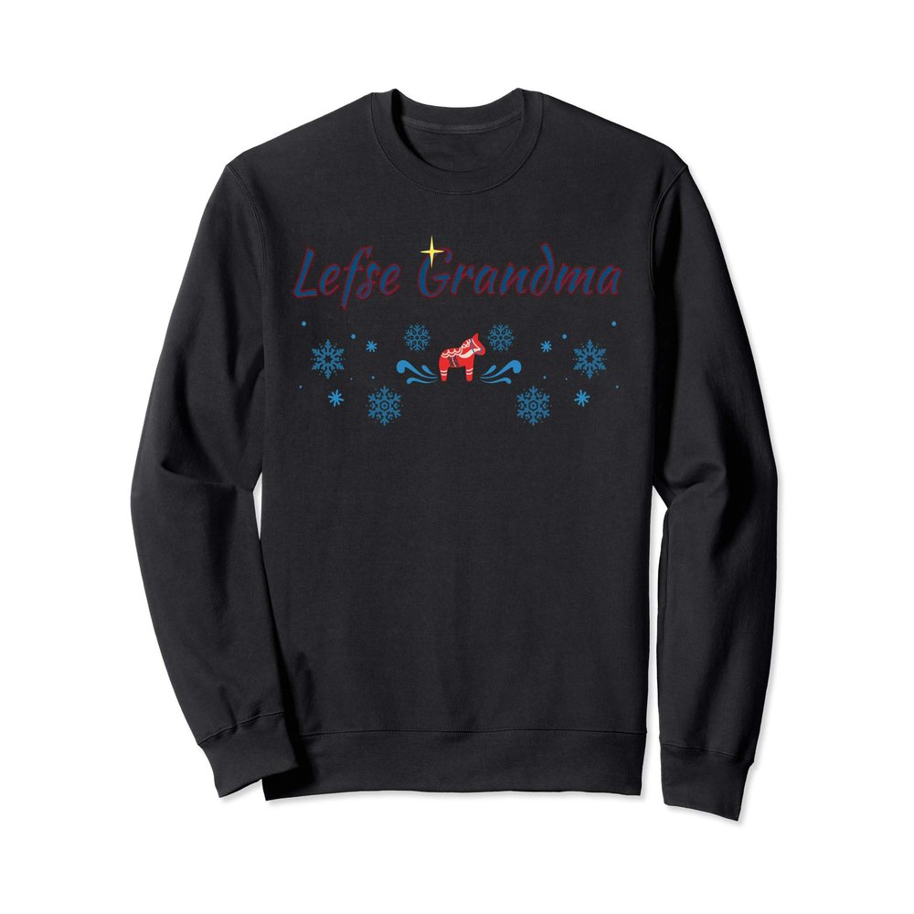 Scandinavian Norwegian Lefse Grandma Shirt Sweatshirt