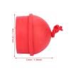 Alomejor 2pcs Billiard Chalk Case Non-Slip Cue Tip Chalk Billiard Pool Cue Chalk Holder with Cord for Snooker Pool Replacement(Red) view 3