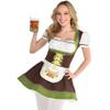 Oktoberfest Dress - Women's X-Large (14-16) - High-Quality, Comfortable Multicolor Outfit, Perfect For Oktoberfest Events, Costume Parties & More - 1 Pc view 1