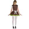 Oktoberfest Dress - Women's X-Large (14-16) - High-Quality, Comfortable Multicolor Outfit, Perfect For Oktoberfest Events, Costume Parties & More - 1 Pc view 2
