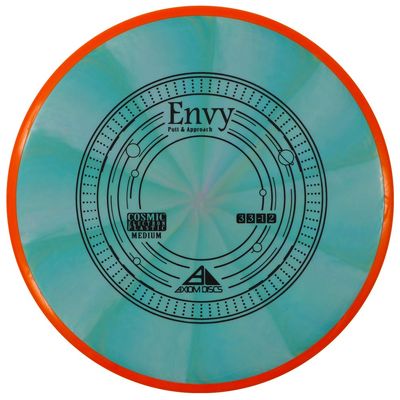 Axiom Discs Cosmic Electron Envy (Medium) Disc Golf Putter (165-170g / Colors May Vary)