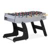 KICK Monarch 48" Folding Foosball Table (Gray)  Compact Indoor Gaming Table for Adults & Kids with 2 Balls, Semi-Solid Steel Rods, Slide Scorers, Rolling Wheels & Foldable Storage view 2