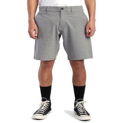 RVCA Men's Balance Hybrid Casual Shorts, Grey, 30 US