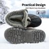 DREAM PAIRS Boys Girls Snow Boots Water-Resistant Outdoor Warm Cozy Anti-Slip Mid Calf Faux Fur Lining Insulated Winter Shoes for Little/Big Kids,Size 11 Little Kid,Lt Grey,KMONTE-1 view 3