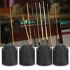 Alomejor 10pcs Pool Cue Tip Pool Cue hat Rubber Cover Billiards Cues Stick hat for Snooker Cue Tip Pool Billiards Accessories(Black) view 4