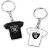 Aminco NFL Las Vegas Raiders Home/Away Reversible Jersey Keychain