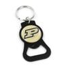 Aminco NCAA Purdue Boilermakers Bottle Opener Keychain, Team Color, 4