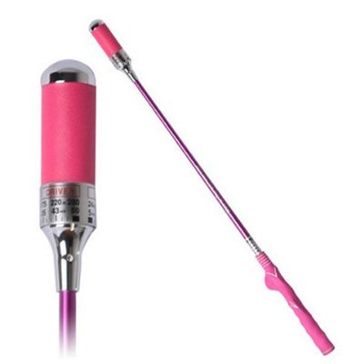 HALLINONE Golf Alignment Stick Swing Caddy Impact Swing Trainer Training Aid for Women Pink Color