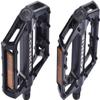 ZONKIE Mountain Bike Pedal, Aluminum Alloy Flat Platform Bicycle Pedals with Reflector for Road Bike and MTB, Sealed DU Bearing, Threads Size 1/2 Inch and 9/16 Inch view 1