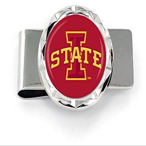 Aminco NCAA Iowa State Cyclones Diamond Cut Money Clip
