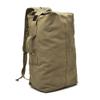 Kayheng Stylish Large Capacity Tactical Canvas Backpack Army Bucket Bag Outdoor Sports Duffle Bag Travel Rucksack-(Tan) view 1