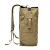 Kayheng Stylish Large Capacity Tactical Canvas Backpack Army Bucket Bag Outdoor Sports Duffle Bag Travel Rucksack-(Tan) view 2