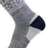 Pure Athlete Kids Alpaca Ski Socks - Warm Wool Ski Sock for Boys and Girls - Skiing, Snowboarding (1 Pair - Black, XS/S) view 2