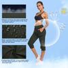 ChinFun Women's Outdoor Quick Dry Pants Breathable Water-Resistant UPF50+ Camping Hikking Capri Pants Army Green L view 4