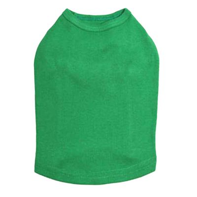 3XL - Kelly Green Plain, Blank Dog Tank/t-Shirt