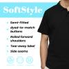 Custom Personalized Cotton Polo Shirts for Men and Women Custom Prints - Upload Your Design - Custom Sports Gray Polo Small view 4
