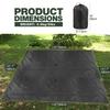 REDCAMP Hammock Rain Fly Camping Tarp Waterproof, 10x12ft Lightweight Backpacking Rain Tarp Shelter for Hiking Outdoor, Black view 4