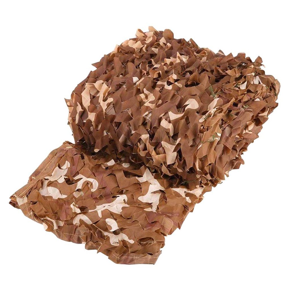 LIYFF-Tarps Camo Netting - Outdoor Jungle Car Truck Sunshading Net, Woodland Camouflage Netting Blinds for Camping Shooting Hunting, Military Themed Party Decoration