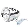 Bike Light, Bicycle LED Headlight and Rear Tail Light with Bracket for Road Cycling Safety(Silver) view 1